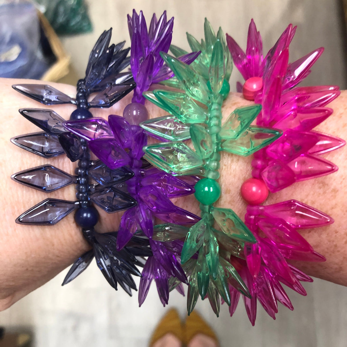 Cha Cha Stretch Bracelets from Leetie Lovendale