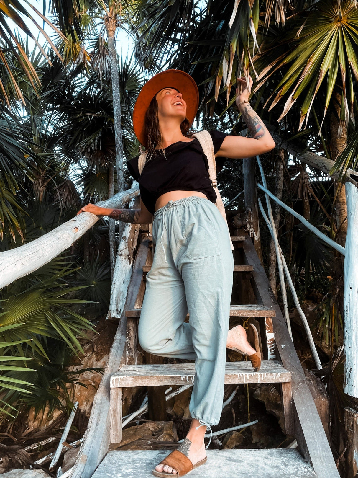 Kali Yoga Joggers From Cotton Flower Clothing