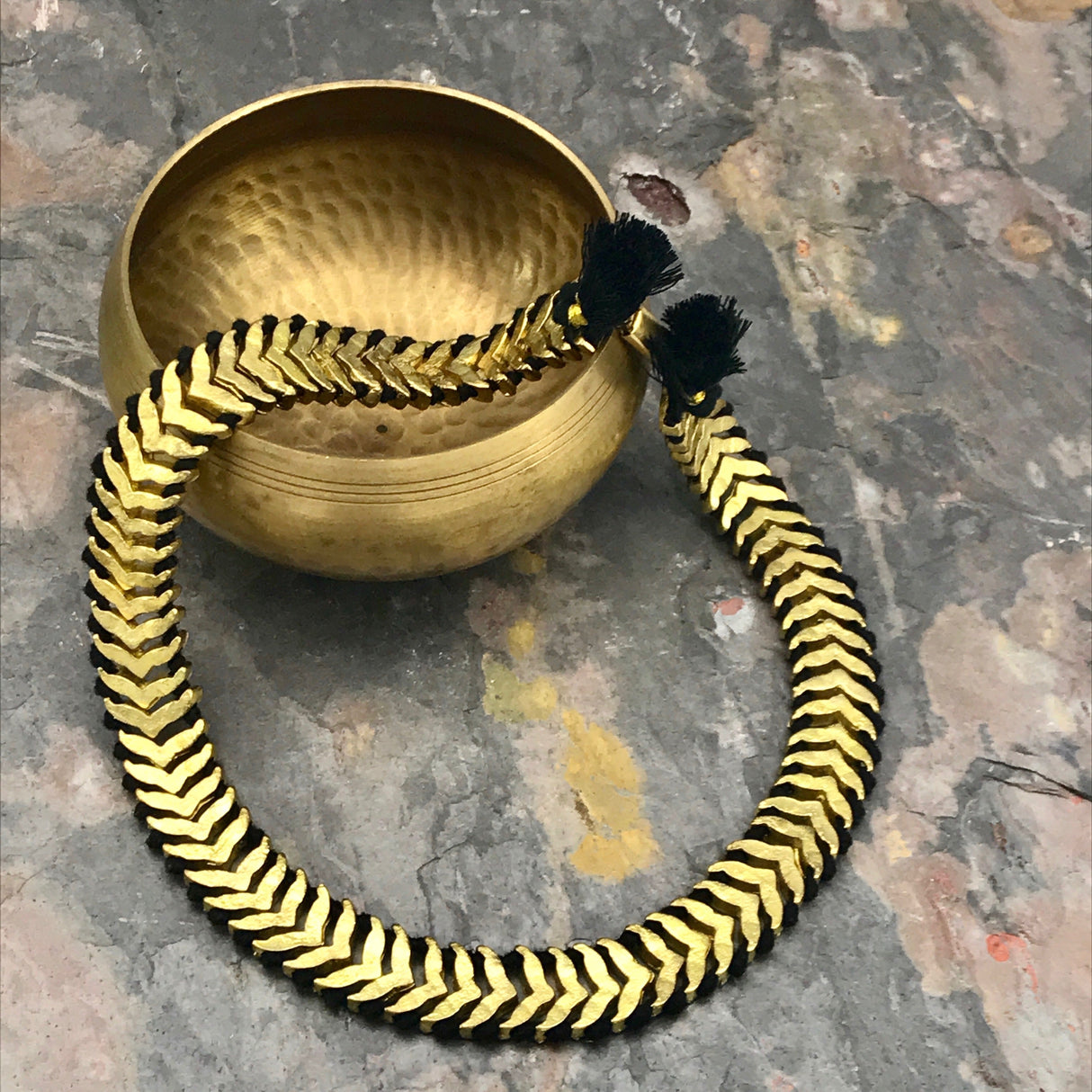Temple Collar Necklace from SLATE + SALT