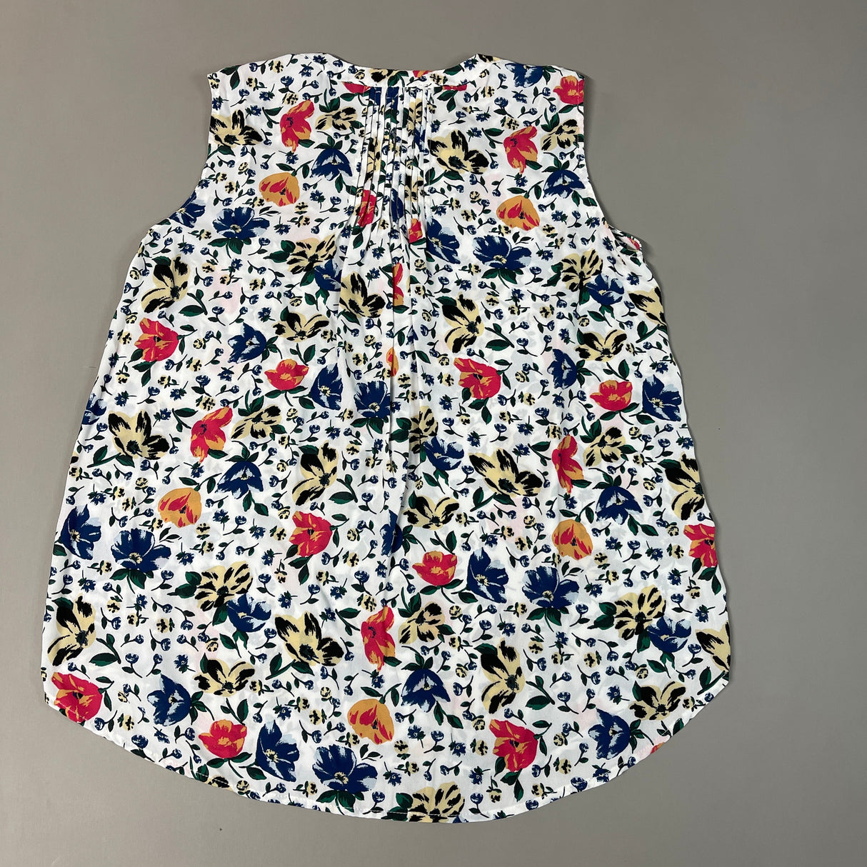CHELSEA & THEODORE Sleeveless Blouse Women's Size S Bash Floral White 2165072 (NEW) from PayWut