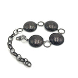 Black Galaxy Stations Bracelet from Leetie Lovendale