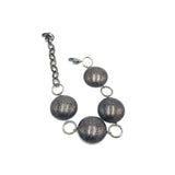 Black Galaxy Stations Bracelet from Leetie Lovendale
