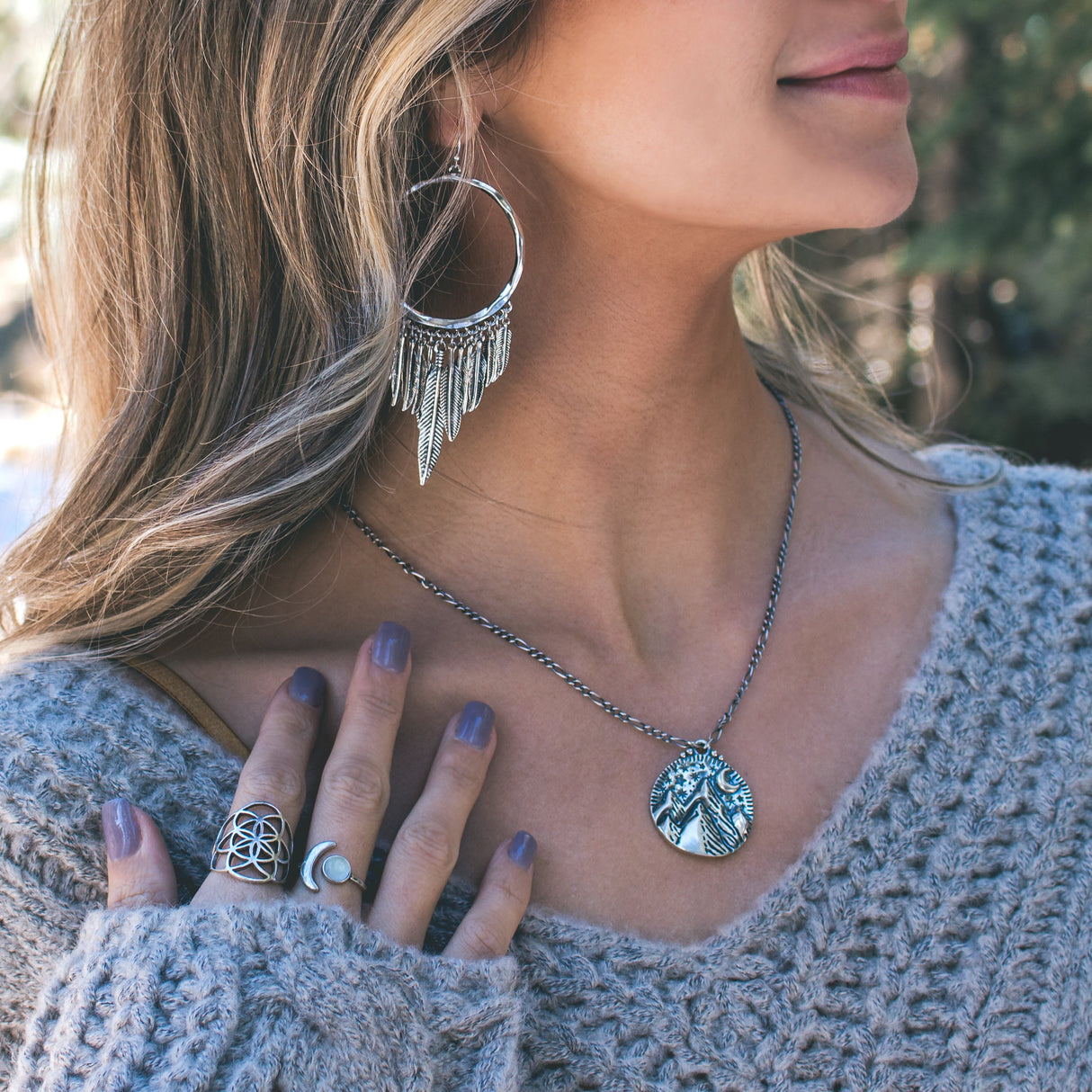 Mountains of the Moon | Silver from Hiouchi Jewels