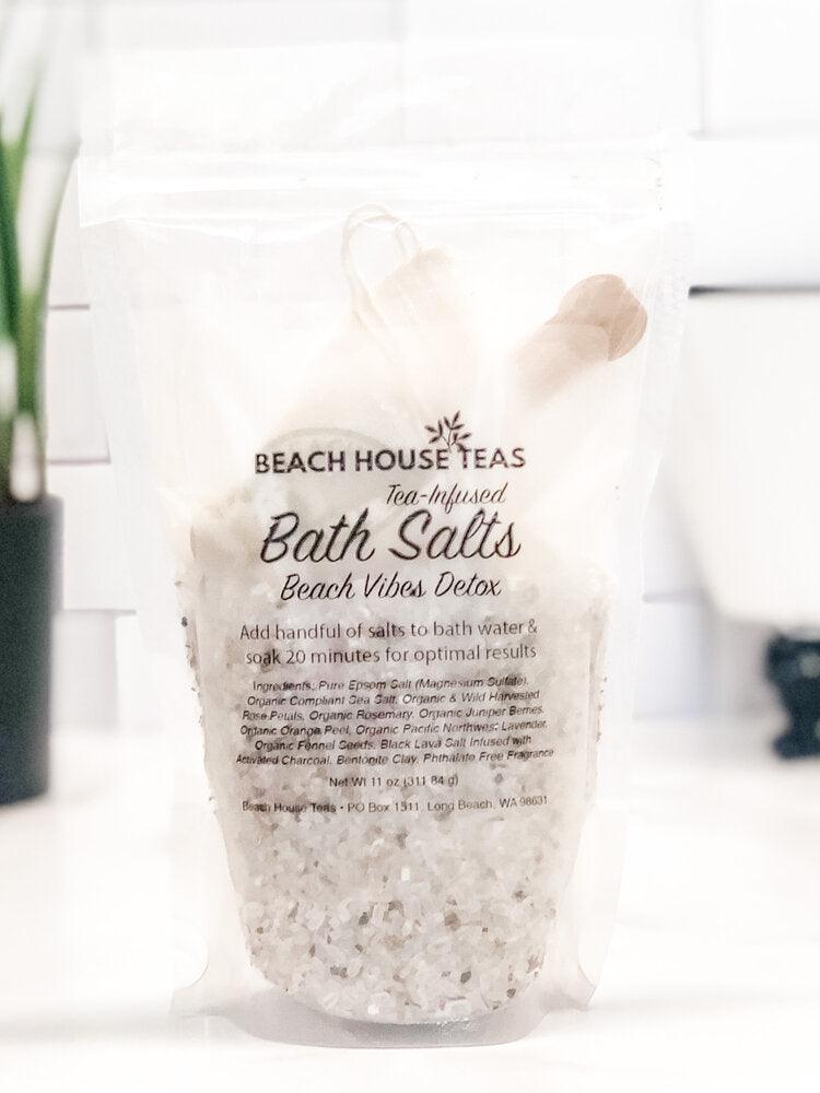 Beach Vibes Detox Tea-Infused Bath Salts from Beach House Teas