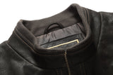 REED Men's Baseball Suede Leather Jacket (Imported) from Reed Leather
