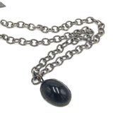 Black & Guitar String Chain Layering Necklace from Leetie Lovendale