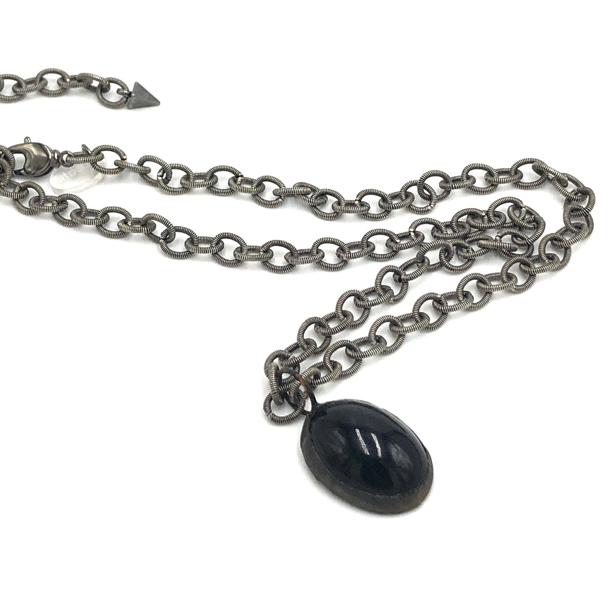 Black & Guitar String Chain Layering Necklace from Leetie Lovendale