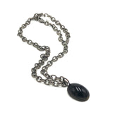 Black & Guitar String Chain Layering Necklace from Leetie Lovendale