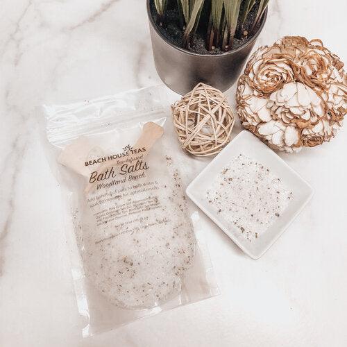 Woodland Beach Tea-Infused Bath Salts from Beach House Teas