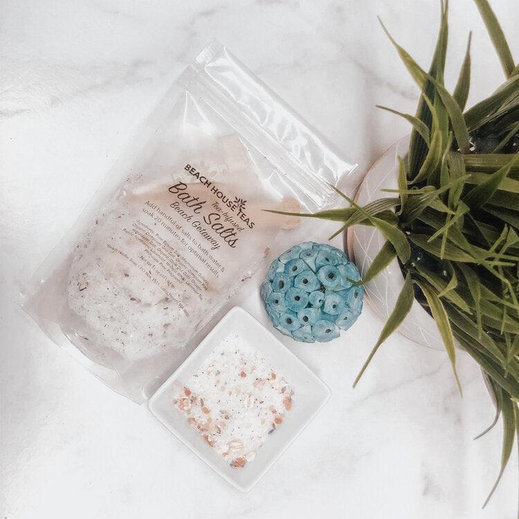Beach Getaway Tea-Infused Bath Salts from Beach House Teas