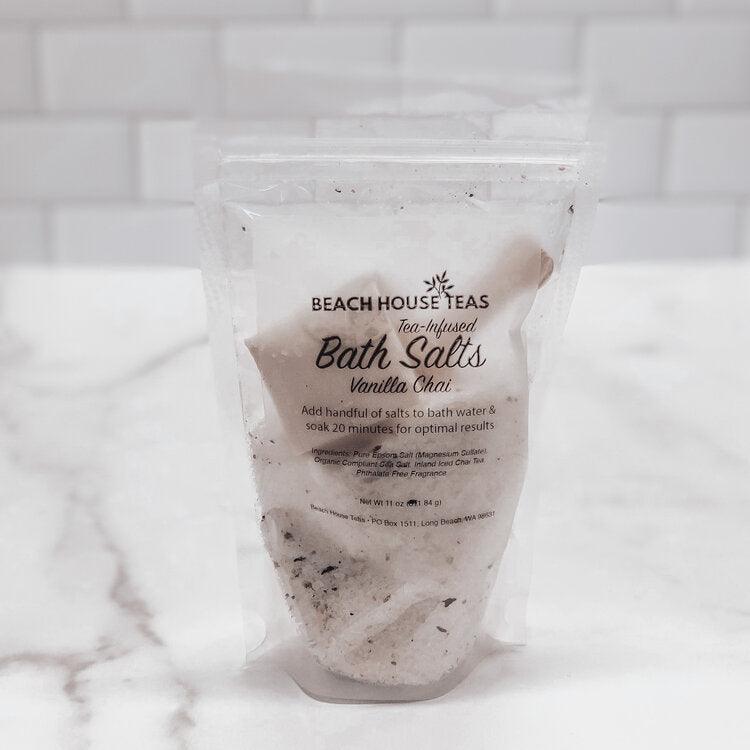Vanilla Chai Tea-Infused Bath Salts from Beach House Teas