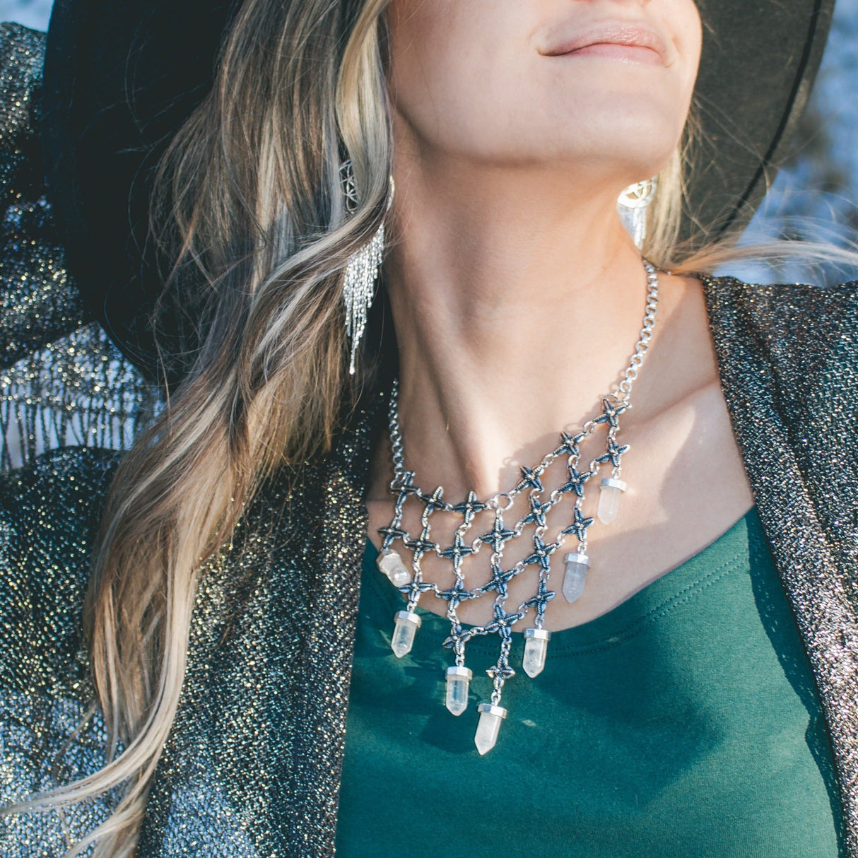 Shine On Necklace | Silver from Hiouchi Jewels