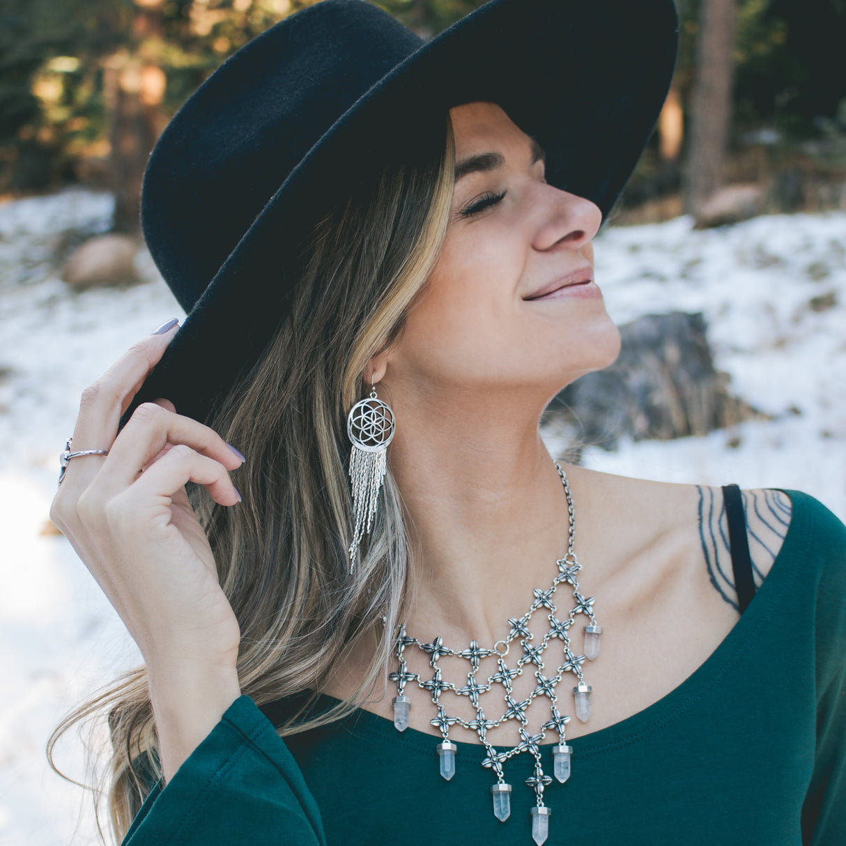 Dreamer Earring | Silver from Hiouchi Jewels