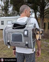 Mr. Peanut's Monterey Series Airline Compliant Horizontal Backpack Pet Carrier from Mr. Peanut's Pet Carriers