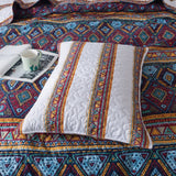DaDa Bedding Southwestern Aztec Bohemian Desert Tribal Quilted Bedspread Set (KSX-002) from DaDalogy Bedding Collection