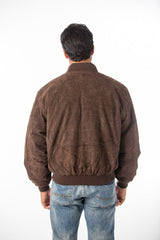 REED Men's Baseball Suede Leather Jacket (Imported) from Reed Leather