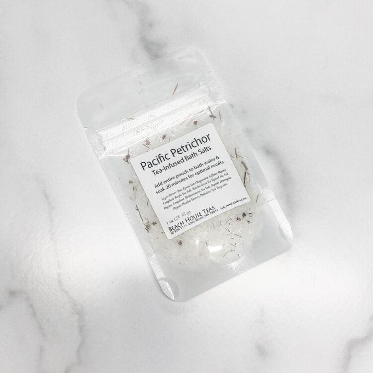 Pacific Petrichor Tea-Infused Bath Salts from Beach House Teas