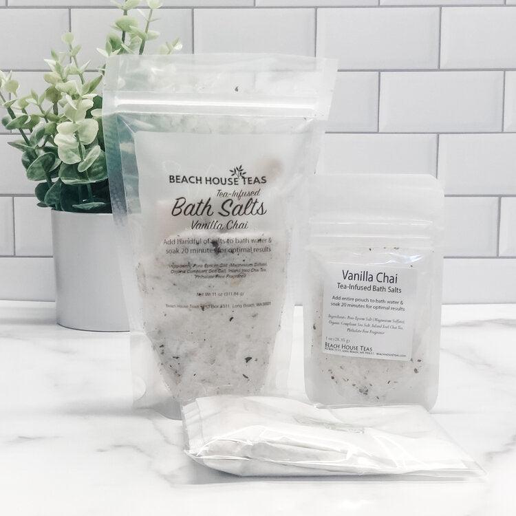 Vanilla Chai Tea-Infused Bath Salts from Beach House Teas