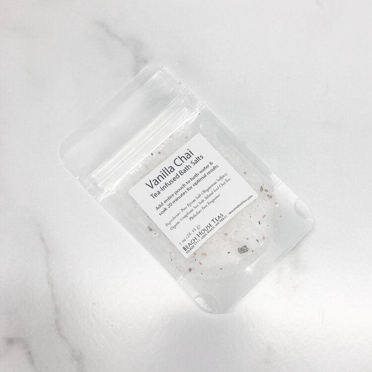 Vanilla Chai Tea-Infused Bath Salts from Beach House Teas