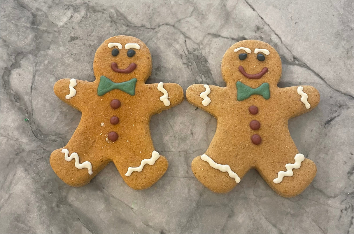 Gingerbread Man Treats - Set of 2 From The Barkery Long Island
