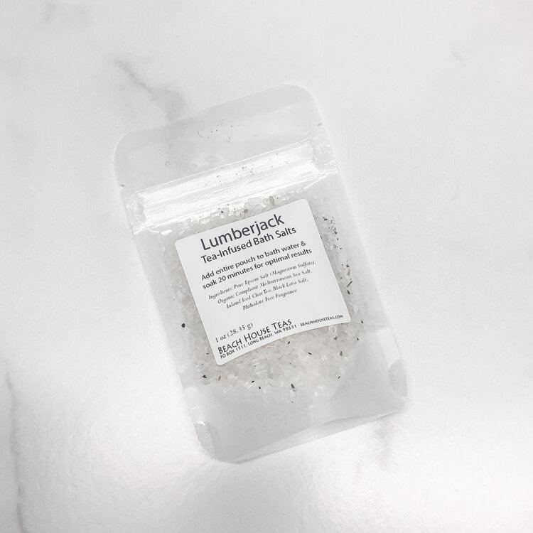 Lumberjack Tea-Infused Bath Salts from Beach House Teas