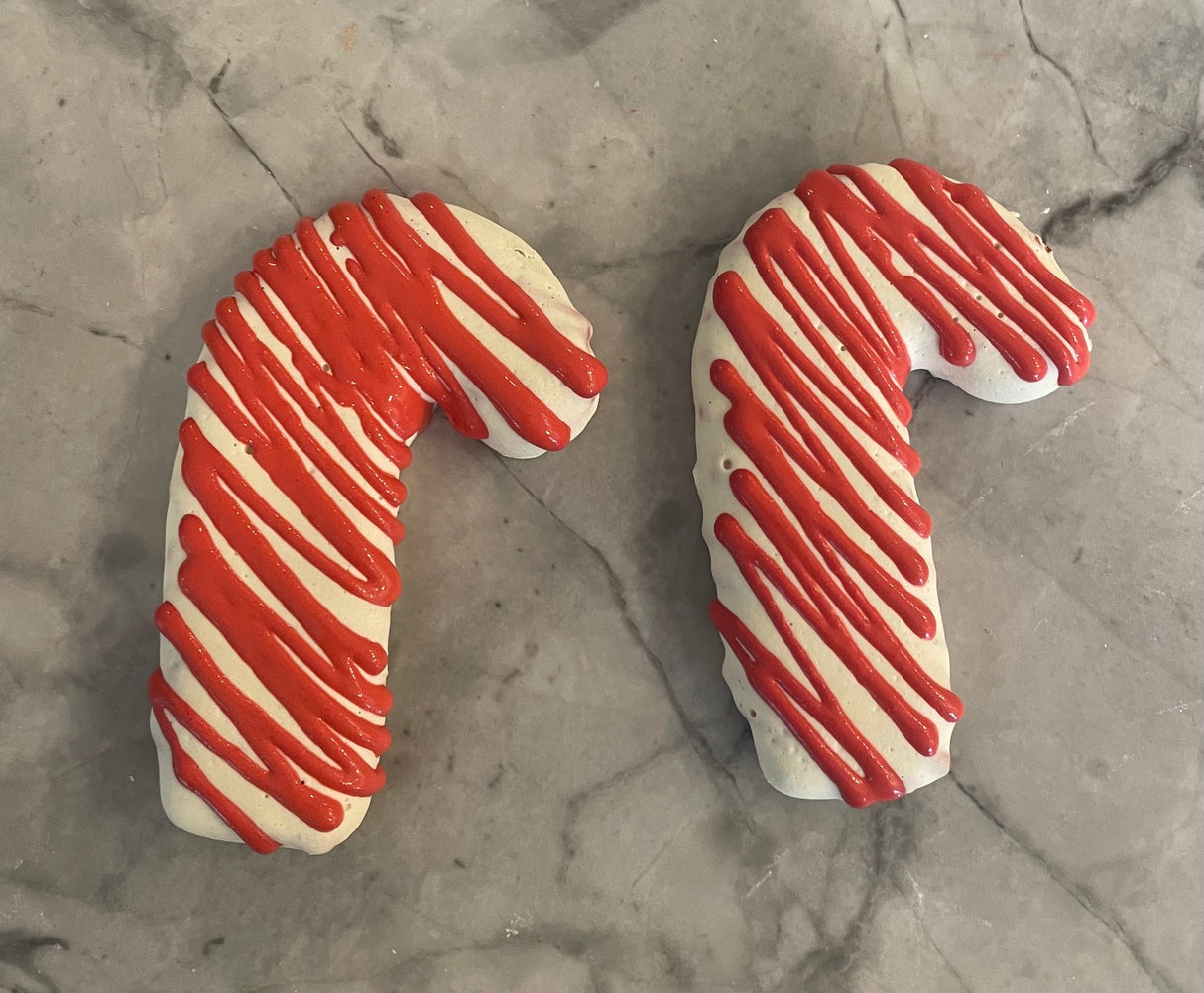 Candy Cane Treats - Set of 2 From The Barkery Long Island
