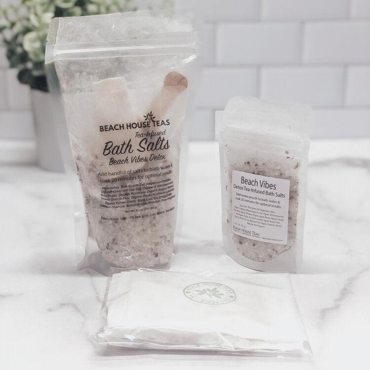Beach Vibes Detox Tea-Infused Bath Salts from Beach House Teas