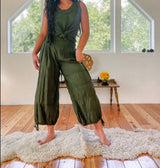 Natural Yoga Pant From Cotton Flower Clothing