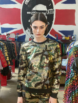 Any Old Iron Camo Sweatshirt from Any Old Iron