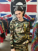 Any Old Iron Camo Sweatshirt from Any Old Iron