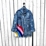'ALL WE NEED' DENIM JACKET from Wren + Glory