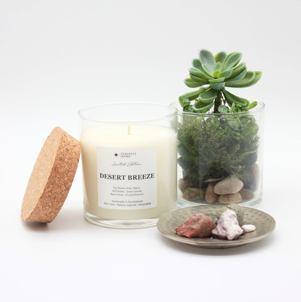 Classic Wick Soy Candle from Peripeti Home