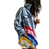 'ALL WE NEED' DENIM JACKET from Wren + Glory