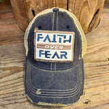 Faith Over Fear Hat *new design from The Goat Stock