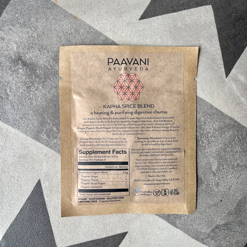 Spring Sampler Kit from Paavani Ayurveda