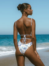 CASSIS ONE PIECE - TIE DYE FLORAL From ELYSIIAN