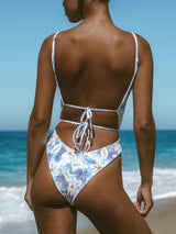 CASSIS ONE PIECE - TIE DYE FLORAL From ELYSIIAN