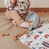 Be Brave - Firefighter - Waterproof Wet Bag (For mealtime, on-the-go, and more!) from BapronBaby