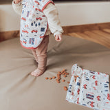 Be Brave - Firefighter - Waterproof Wet Bag (For mealtime, on-the-go, and more!) from BapronBaby
