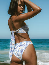 MENTON BIKINI TOP - TIE DYE FLORAL from ELYSIIAN