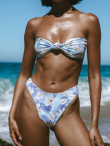 MENTON BIKINI TOP - TIE DYE FLORAL from ELYSIIAN