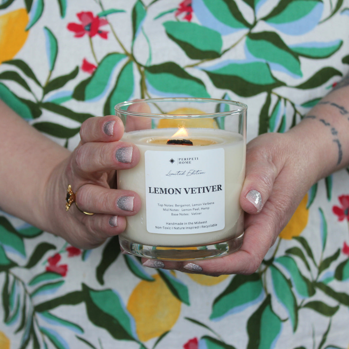Lemon Vetiver (Seasonal) from Peripeti Home
