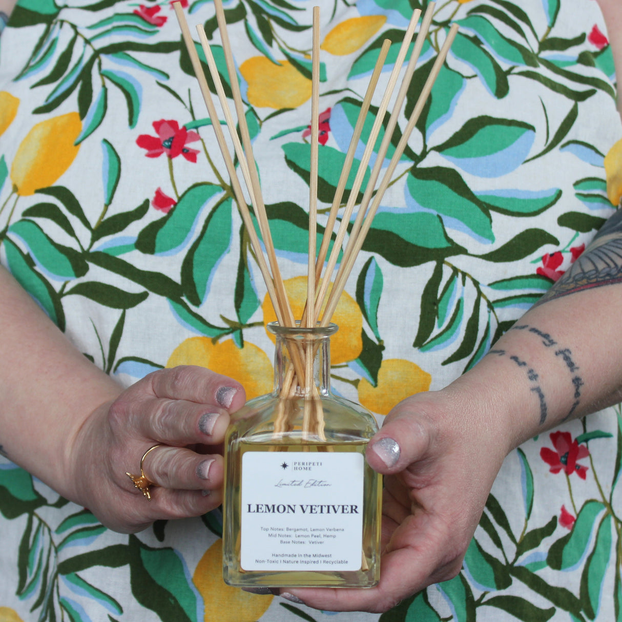 Lemon Vetiver (Seasonal) from Peripeti Home
