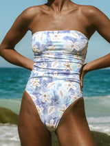 ALISO ONE PIECE - TIE DYE FLORAL From ELYSIIAN
