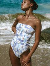 ALISO ONE PIECE - TIE DYE FLORAL From ELYSIIAN