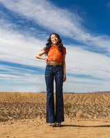 The Wanderer Flare - Rinse From Porter Blue Apparel