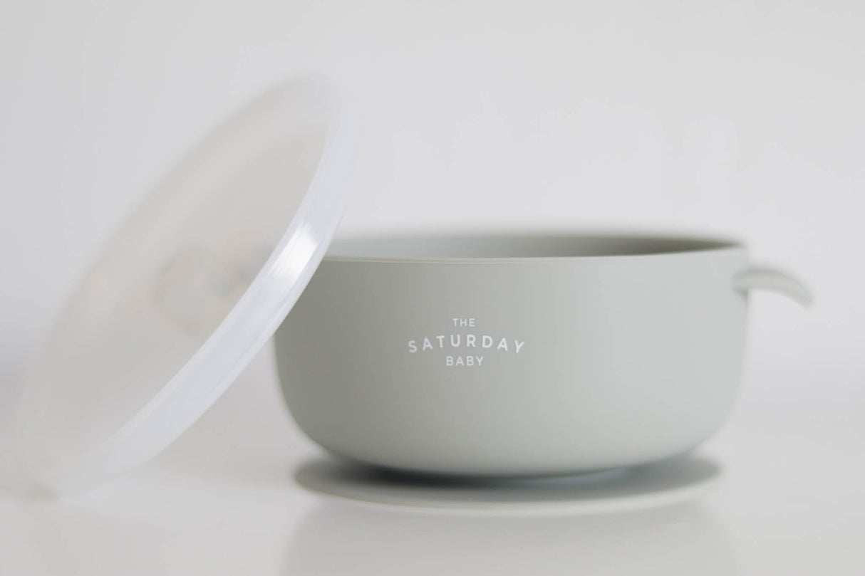Sage Suction Bowl from The Saturday Baby