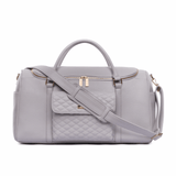 Monaco Travel Bag | Stone Grey From Luli Bebé