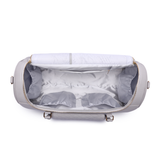 Monaco Travel Bag | Stone Grey From Luli Bebé