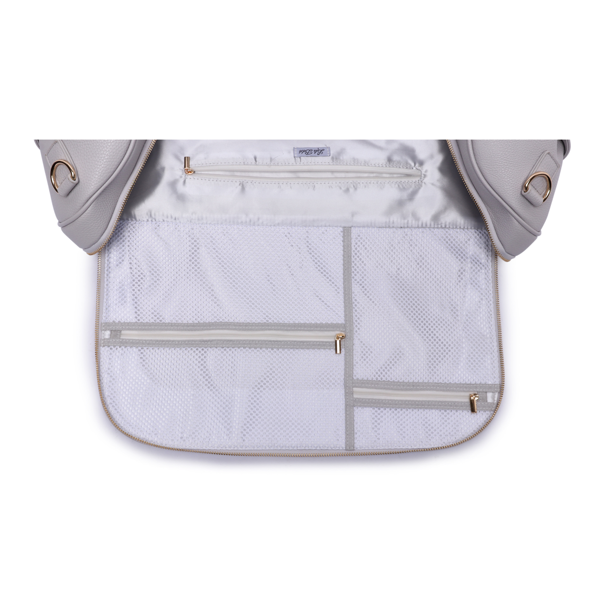 Monaco Travel Bag | Stone Grey From Luli Bebé